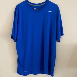 Blue XL Nike DRI-FIT T-Shirt